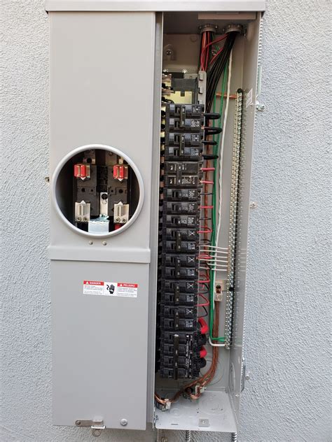 electrical breaker boxes|upgrade electrical panel to 200 amps cost.